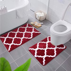 Shower mat – douchecabine, Antislipmat - Badkameraccessoire 50x80cm+50x60cm mit WC-Ausschnitt