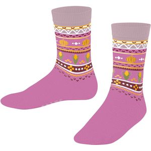 FALKE - Pumpkin Fair Isle - Gedessineerd Katoen Sokken - Rood - Kinderen
