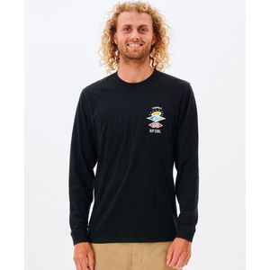 Rip Curl Search Icon T-shirt Met Lange Mouwen