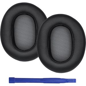 Allecto Plus - Hoofdtelefoon Oorkussens MDR-1A Vervangende Oorkussens Zwart