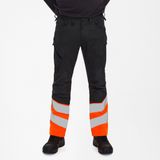 Engel Safety werkbroek met 2-weg stretch 2546-314 - Anthracite Grey / Hi-vis Orange - 42