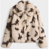 Opus - Hajora - Gewatteerde Jas - Beige - Dames