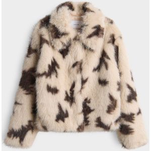 Opus - Hajora - Gewatteerde Jas - Beige - Dames