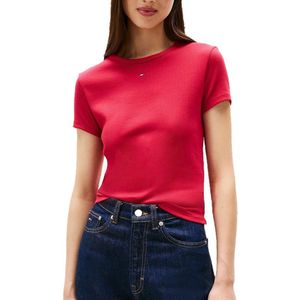Tommy Jeans - TJW Slim Essential Rib - Jeans - Roze