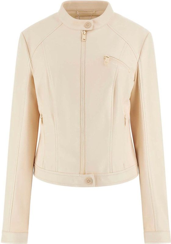 Guess - Fiammetta - Jas - Crème Brulee - Streetwear - Vrouwen