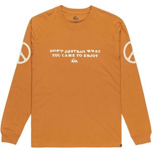 Quiksilver - Evo Cold Ways - T-shirt - Lange Mouwen - Regular Fit - Katoen
