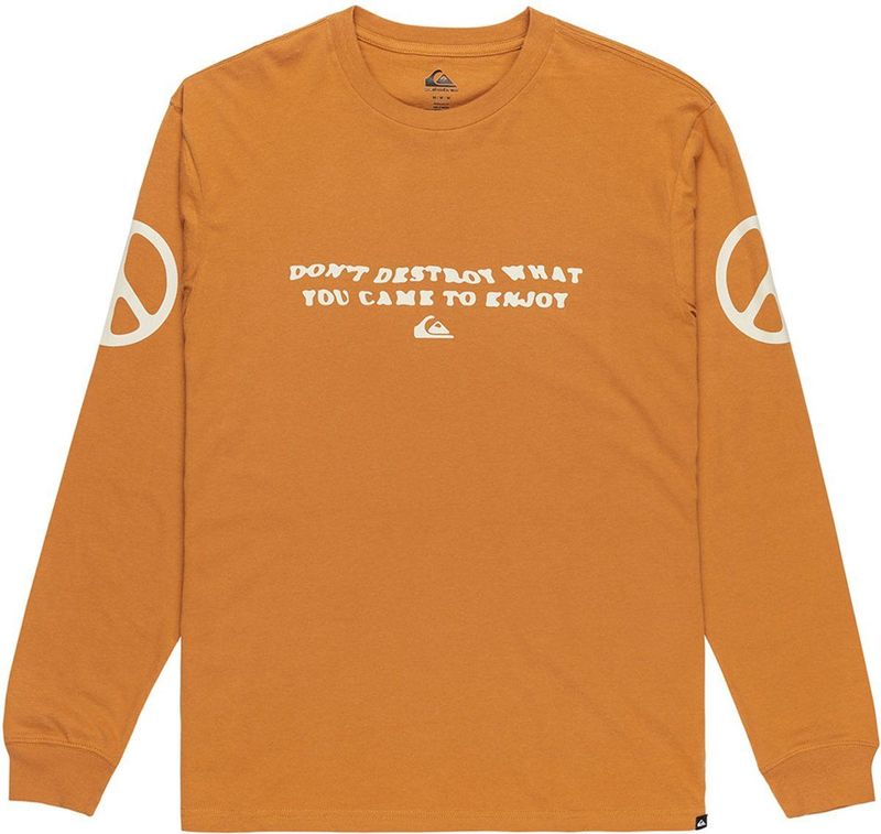 Quiksilver - Evo Cold Ways - T-shirt - Lange Mouwen - Regular Fit - Katoen