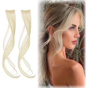 EGoods - Clip-in pony's met kunstmatig haar voor een volle look