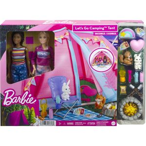 Barbie Kampeerspeelset - Speelfigurenset