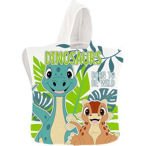 Dinosaurus Poncho, Born to be Wild - 50 x 100 cm - Polyester