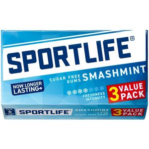 Sportlife Smashmint 16 multipacks x 3 pakjes x 18 gram