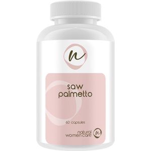 Natural Women Care - Saw Palmetto - Bij androgene alopecia, haaruitval - Met zink voor een betere werking