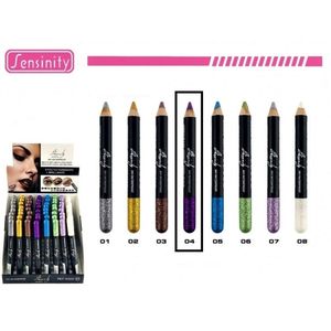 Sensinity - Glitter Oogschaduw Potlood - Paars Glitter - Nummer 04 - 1 stuks