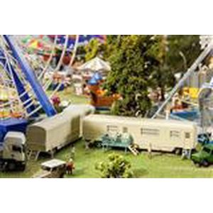 Faller - Kermiswagen-set II - modelbouwsets, hobbybouwspeelgoed voor kinderen, modelverf en accessoires