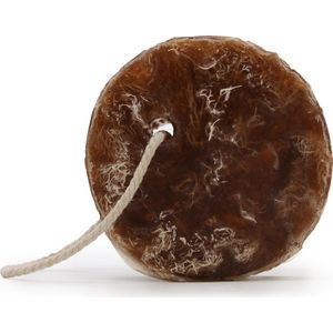 Fruitige Scrub Zeep - Kokosnoot - Aan Een Touwtje - 150 Gram