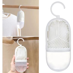 Anti-Schimmel Kledingontvochtiger Doos – Hangende Luchtontvochtiger met Watersammelaar en Afneembare Haak – Vocht- en Schimmelpreventie voor Kledingkast, Ruimtes en Kleding – Vochtverwijderaar en Luchtzuiveraar