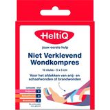 x8 HeltiQ Niet Verklevend Wondkompres