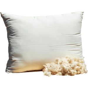 Hoofdkussen Kapok Comfort – Natuurlijk en Ondersteunend Slapen - Kapok Kussenvulling - 60x70 cm