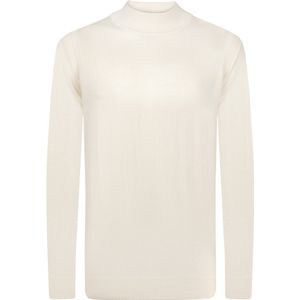 Felix Hardy Trui - Coltrui - 100% Katoen Heren Ecru - L