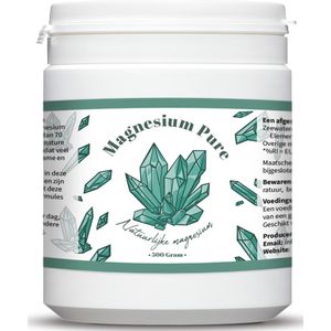 Magnesium Complex Poeder - 500g - Draagt bij aan een normale Spierfunctie en ondersteunt bij Moeheid en Uitputting - Kala Health