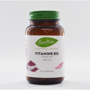 Vitamine B12 - Actieve vorm - 2000mcg - 120 zuigtabletten