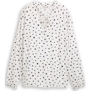 Tom Tailor Denim Blouse met stippenpatroon