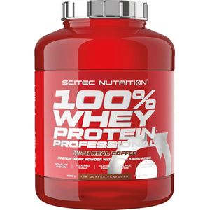 Scitec Nutrition - 100% Whey Protein Professional (Ice Coffee - 2350 gram) - Eiwitshake - Eiwitpoeder - Eiwitten - Proteine poeder