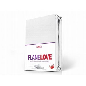 Zacht Flanellen Hoeslaken 180x200cm Wit