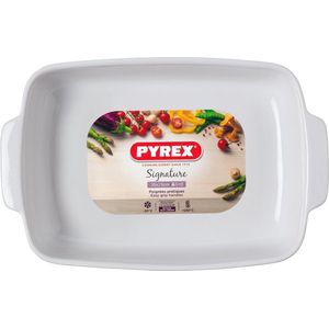 Ovenschaal Rechthoek, Wit, 35 x 25 cm - Pyrex | Signature