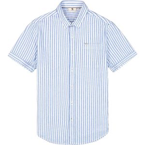 GARCIA Heren Overhemd Blauw - Maat M