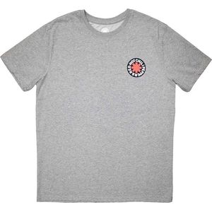 Red Hot Chili Peppers - Mini Classic Asterisk Heren T-shirt - S - Grijs