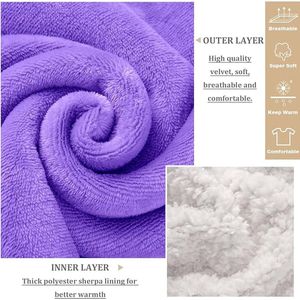 Luxe knuffeltrui hoodiedeken