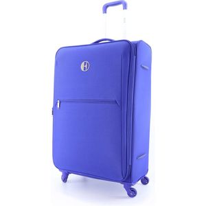 ELLE Zachte Koffer / Trolley / Reiskoffer - 71 cm (Large) - Mode - Blauw