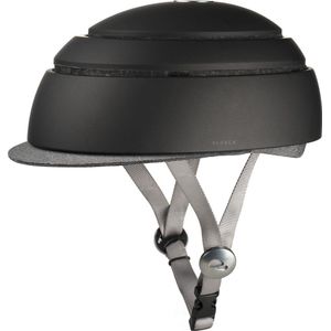 Closca – Fietshelm en Stephelm – Inklaapbaar – Unisex –Helm Zwart maat S
