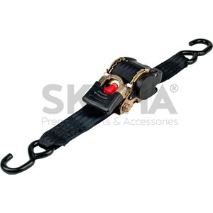 Automatische spanband - 3m x 52mm - S-haak - Capaciteit 500 kg