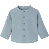 Vertbaudet - Babyhemd - Katoen - Met Opgerolde Mouwen