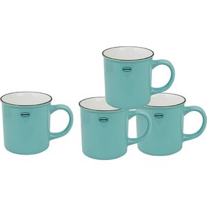 CABANAZ - mok, keramiek, TEA/COFFEE MUG, 250 ml, blauw, set/4