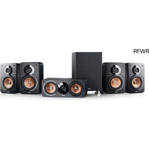 RFWR® High-end 5.1 Surround Sound System - Home Cinema Luidsprekerset voor Bioscoopgeluid en Gaming