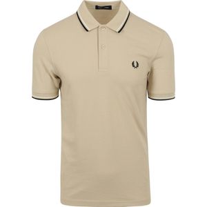 Fred Perry - Polo M3600 Beige U87 - Slim-fit - Heren Poloshirt Maat S