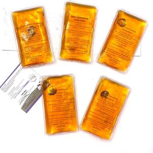 Goodivery ® Herbruikbare handwarmers met klikfunctie, direct te activeren warmtekussens, Herbruikbaar gelverwarmingskussen voor pijnverlichting, pijnlijke spieren, stijfheid, pijn-oranje