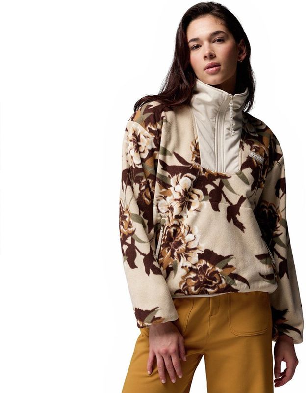 Columbia - Sequoia Grove Printed Half Zip - Technische Fleece - Paars