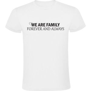Family Heren T-shirt | familie | hartje | gezin | liefde | oneindig | gezellig | forever |