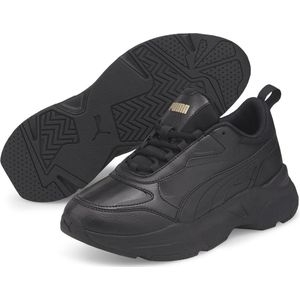 PUMA Cassia SL Dames Sneakers - Black/TeamGold - Maat 39