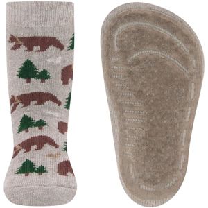 Ewers antislip sokken bosberen beige
