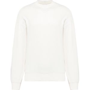 Sweatshirt Unisex XS Kariban Ronde hals Lange mouw Off White 85% Katoen, 15% Polyester