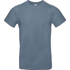 T-shirt Stone Blue - T-shirt ronde hals 190 grams - Stone Blue - Maat XS
