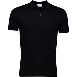 Born with Appetite - Poloshirt - Zwart - Viscose