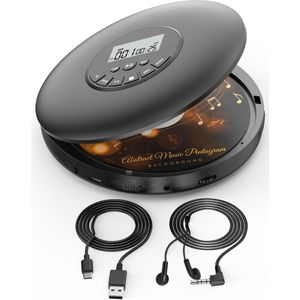 DailySupplies® Discman CD Speler - Walkman - Bluetooth