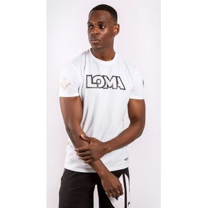 Venum Origins T-shirt Loma Edition Wit Zwart maat XXL