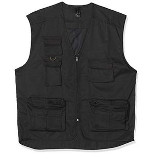 Heren sportvest zwart - comfortabel en stijlvol
